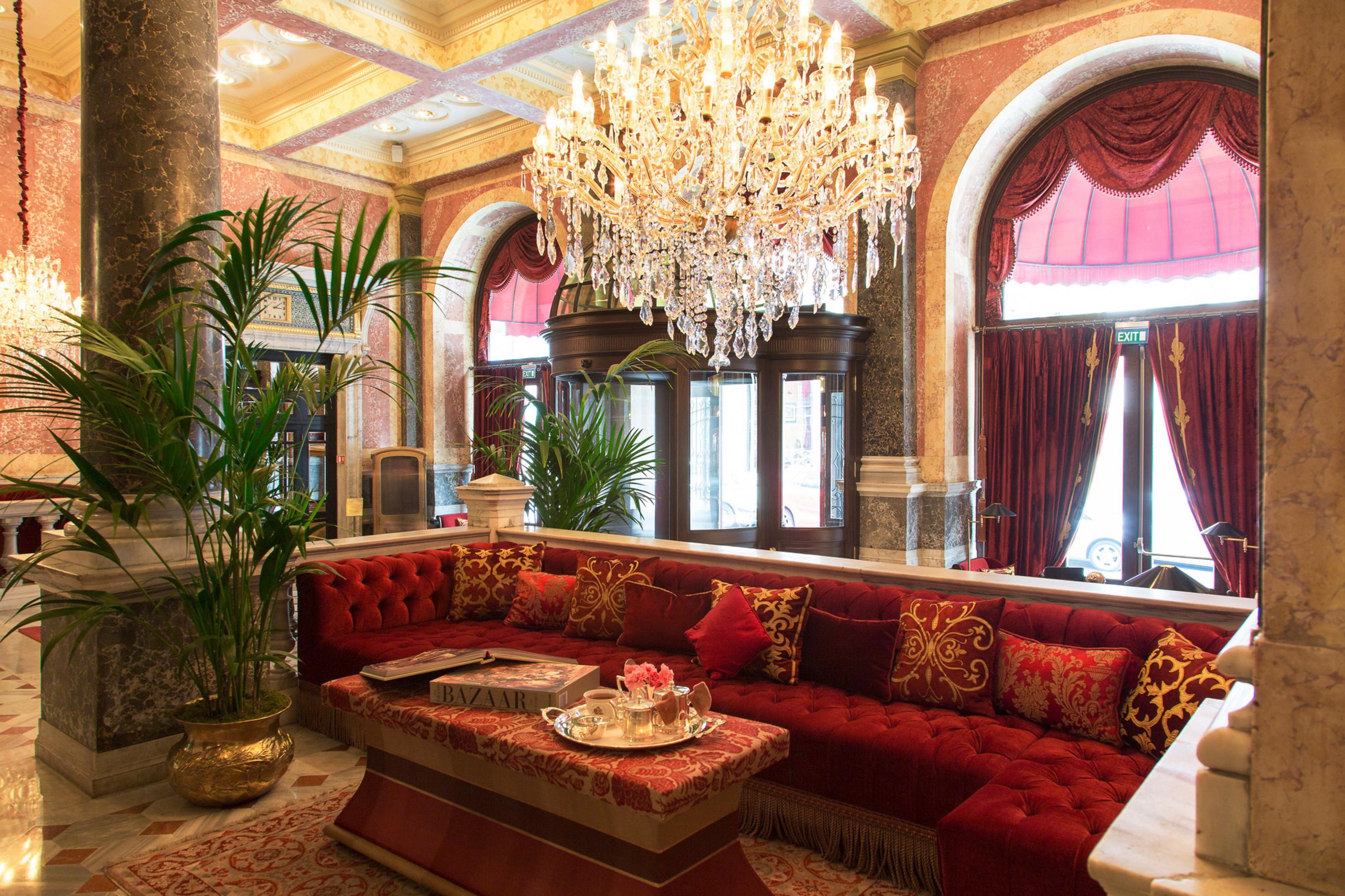 Pera Palace Hotel Provincia di Provincia di Istanbul Esterno foto The lobby