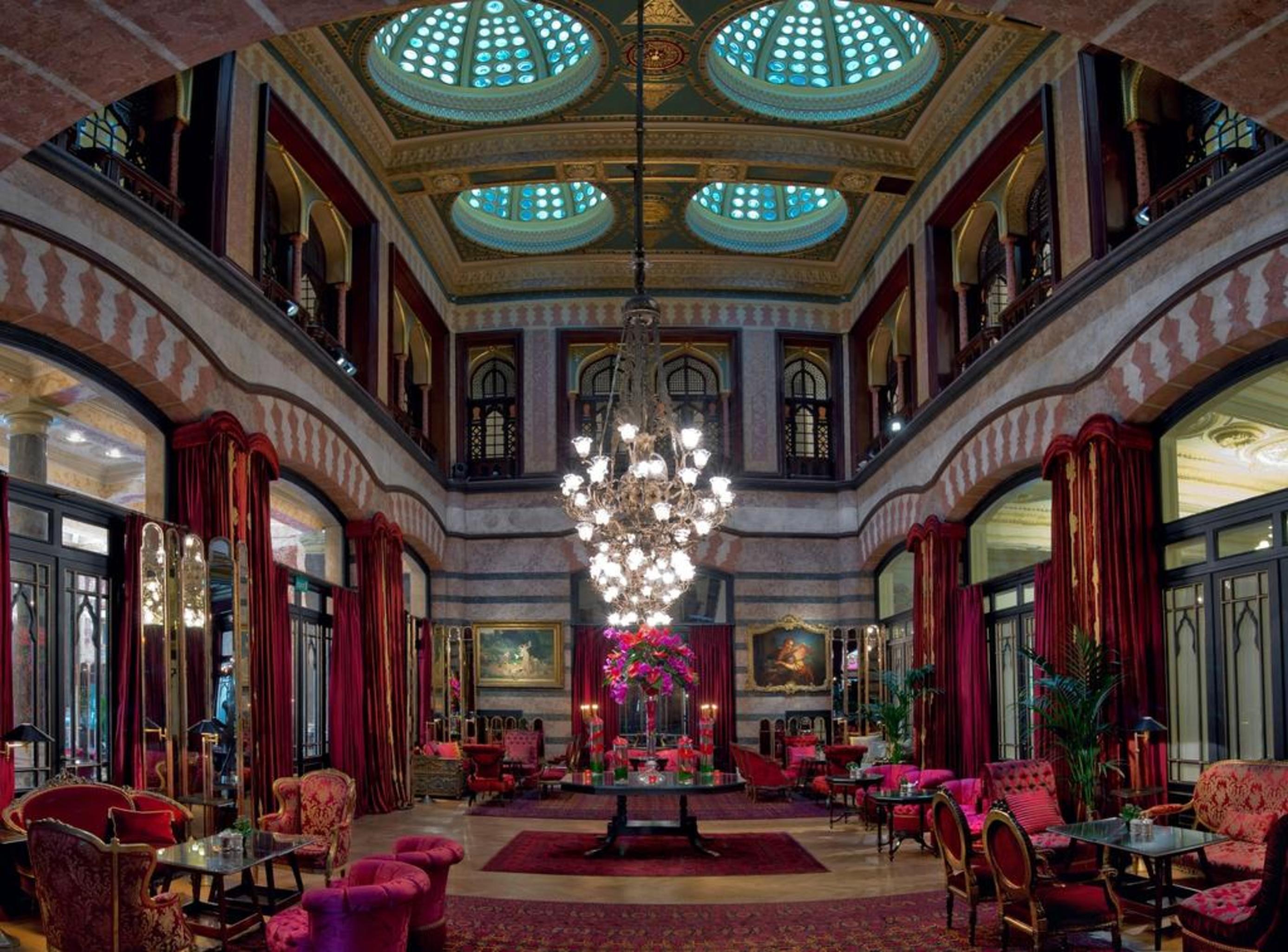 Pera Palace Hotel Provincia di Provincia di Istanbul Esterno foto The lobby of the hotel