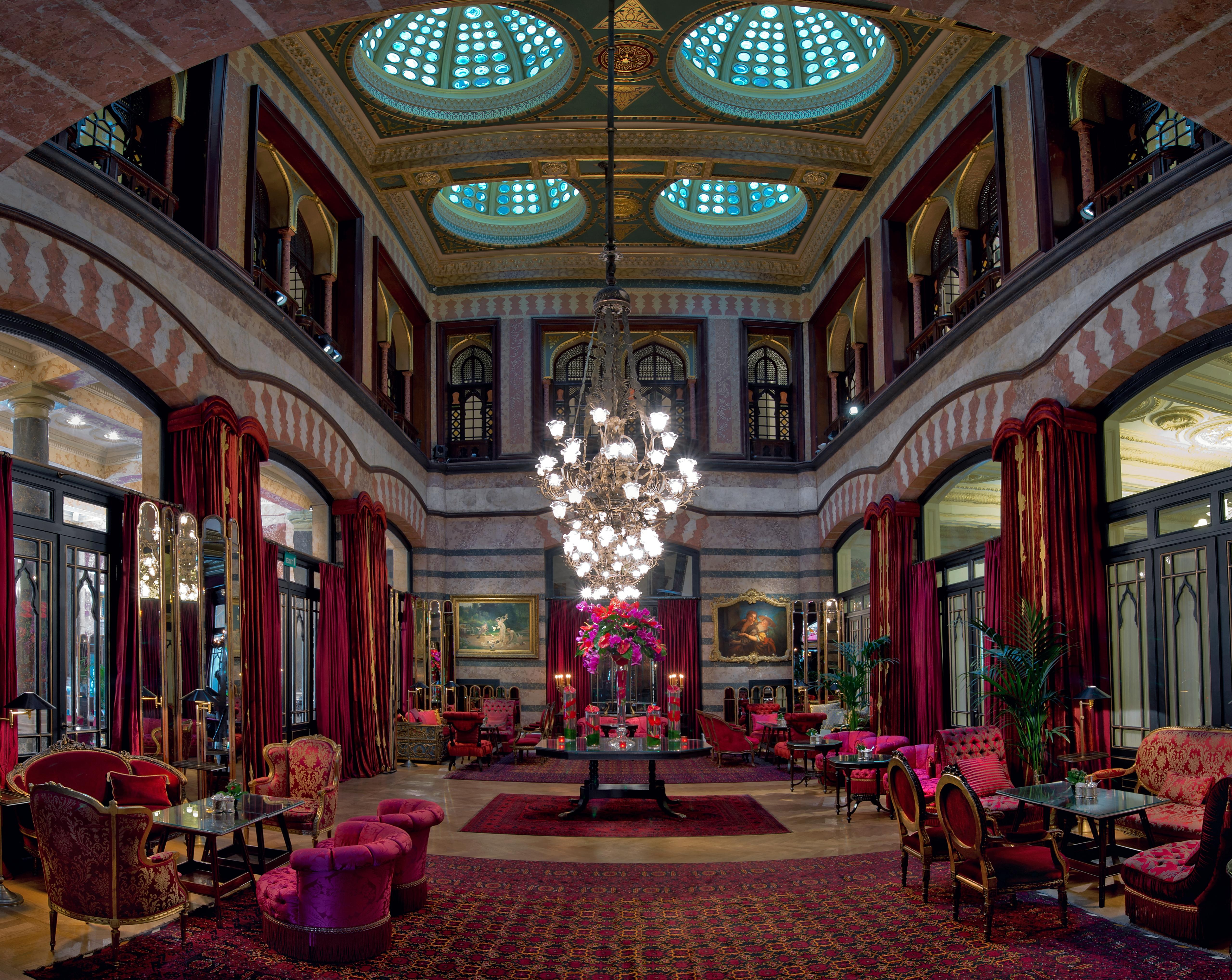 Pera Palace Hotel Provincia di Provincia di Istanbul Esterno foto The lobby of the hotel